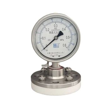 High Accuracy Liquid Level Pressure Y100bf-Mf Diaphragm Pressure Gauge - Wuxi Haite Instrument Co., Ltd. - China