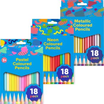 Factory Supply 18 Neon / Metallic / Pastel Colour, Colored Pencils – Wholesale & OEM - Qingyuan County Hongyun Penindustry Co., Ltd. - China