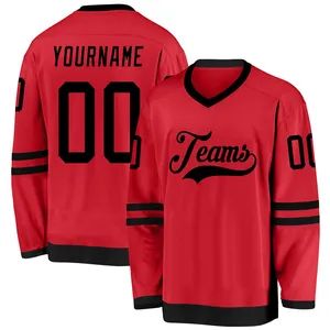 Ice Sportswear Team Logo Sublimation Printing Hockey Jersey Origin China Supply Type OEM Logo Custom Logo Model NO. - Shenzhen Shengda Garment Co., Ltd - China