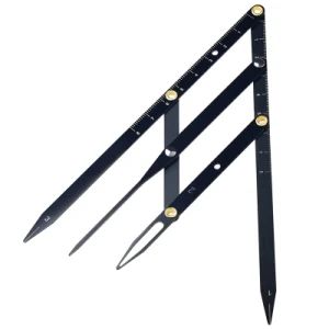 Wholesale Professional Permanent Makeup Golden Ratio Measure Ruler Microblading Stencil Tool for Eyebrow Design - Yiwu Muyi Trading Co., Ltd. - China