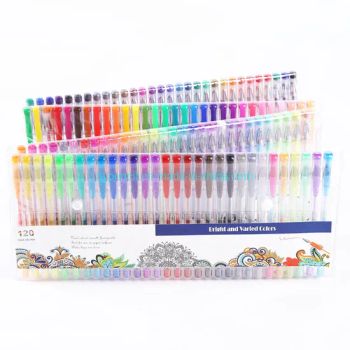 Office School Stationery Art Supplies 120PCS Gel Pen Color Color Origin China Trademark OEM Type Plug Bush HS Code - Qingyuan County Hongyun Penindustry Co., Ltd. - China