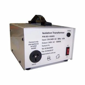 Single Phase Mild Steel Electric Isolation Transformer, 1000 Va - Wave Power Solutions - India