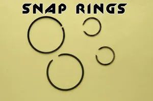 Snap Rings Material Metal End Design Open Ends Flexibility Semi-flexible Dimension Accuracy Accurate Corrosion Resistance Corrosion - Sakthi Industries - India