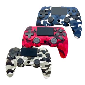 New Customized Gamepad Wireless Bt Joysticks Game Controllers for P4 PC - Guangzhou Sundi Electronics Co., Ltd. - China
