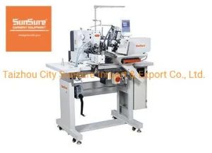 Automatic Belt Loop Attaching Sewing Machine with Double Needles Ss-254 - Taizhou City Sunsure Import & Export Co., Ltd. - China