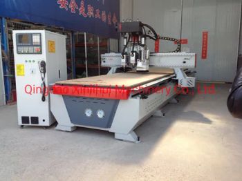 Wood Lathe, Wooden Craft, CNC Router, Smal Wood CNC Router, Medium Size Wood CNC Router 4 Head Router for Our Hinge Doors. CNC Machining Centre with 6 Axes - Qingdao Xinlihui Machinery Co., Ltd. - China