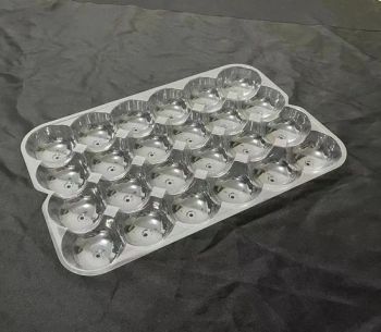 24 PCS Per Pack Transparent Plastic Apple Trays, Clear PVC Packaging Trays - Foshan Nanhai Highfly Hardware & Plastic Products Co., Ltd. - China