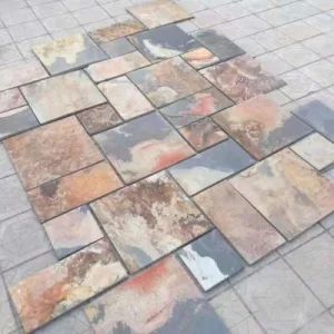 Colorful Slate Wall Tiles Black Slate Stone for Slate Wall Cladding - HEBEI JINKUI IMPORT & EXPORT TRADING CO., LTD. - China