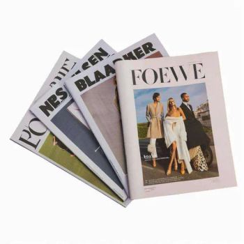 Custom Softcover Book Booklet Leaflet Flyer Fashion Magazine Offset Paper Product Catalogue Brochure Printing Service - Shenzhen Gold Sun Color Printing Co., Ltd - China