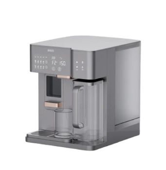 Instant Heating Hot Water Dispenser Compressor Cooling Cold Water Cooler Mini Desktop RO Water Purifier with Ice Maker Function - Ningbo Homaster Electrical Appliances Co., Ltd. - China