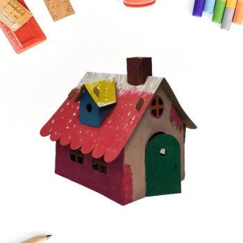 Children's Kraft 3D Puzzles DIY Graffiti Model Handmade DIY Toys - Ningbo Hardwork Art & Craft Co., Ltd. - China