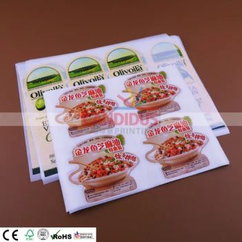 Label Sticker Printing Adhesive Paper Printing Half Price Origin China Feature Anti-Tear HS Code 4821100000 Trademark - SHENZHEN CANDIDUS PRINTING GROUP CO., LIMITED - China