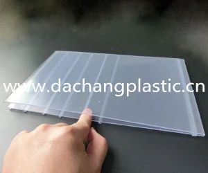 7''x11'' Clear PVC Acrylic Plastic Sign Holder Model NO. FU111 HS Code 39169090 Trademark Dachang Specification 7''X11'' - Dongguan City Tangxia Dachang Plastic Hardware Processing Factory - China