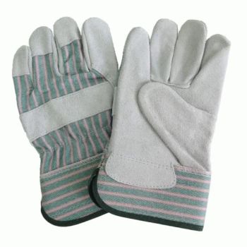 Cow Split Leather Gloves Construction Safety Work Glove Protective Gloves Industrial - Hangzhou Hemai Imp & Exp Co., Ltd. - China
