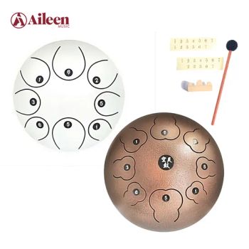 Tgh-1208-D New Design Percussion Instruments 12"-8 Key Steel Tongue Drum - Aileen Music Co., Ltd. - China