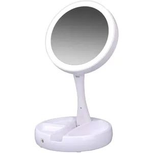 LED Mirrors Makeup Accessories Vanity Magnifying Cosmetic Lighted Tools Wbb12604 - Ningbo Ezfocus Co., Ltd. - China