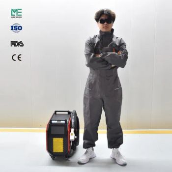 Portable Air Cooled 1500W/2000W Laser Cleaning Machine Rust Removal for Cleaning Metal CE FDA Laser Cleaner - Laser Machine (Shandong) Co., Ltd. - China
