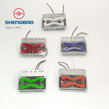 LED Side Light Side Marker Truck Tail Lights LED Side Lamp Model NO. L9 Current 3.5A Origin China Material Iron Voltage - Zhejiang Weitech Co., Ltd. - China