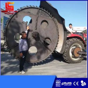 Disc Trencher Construction Machinery Origin Dezhou Speed 50-600m/H Model NO. LS-PK Moving way Wheel HS Code 8432290000 Trademark LIANSHENG - YUCHENG LIANSHENG MACHINERY CO., LTD. - China