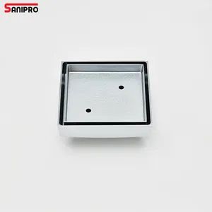 Sanipro Australia Market Hot Sale Brass Watermark 2 in 1 Insert Tile Strainer Floor Waste Drainer Bathroom Square Shower Drains - Ningbo Master Building Material Co., Ltd. - China