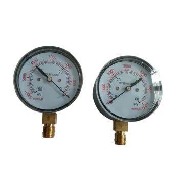 OEM Support Aluminium Material Electric Vacuum Gauges Origin China HS Code 8414 Display Pointer Current Type AC Apply Air - Greentech Industry (Jinan) Co., Ltd. - China