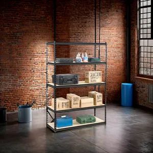 Bolt-Less Metal Kitchen & Household Storage Racks Shelves with Wood Laminate or Steel - Changshu Yiyang Commercial Equipment Co., Ltd. - China