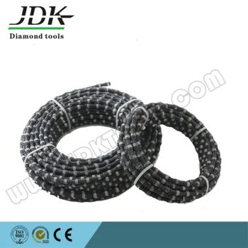 Rubber+Spring Diamond Wire Saw for Reinforced Concrete Cutting - Quanzhou JDK Diamond Tools Co., Ltd. - China