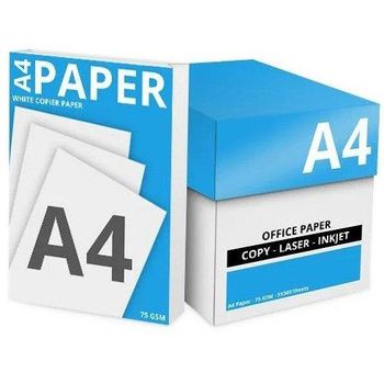 A4 Paper One 80 GSM 70 Gram Copy Paper / A4 Copy Paper 80GSM / Double a A4 Copy Paper - Munthai Import Export Co., Ltd - Thailand