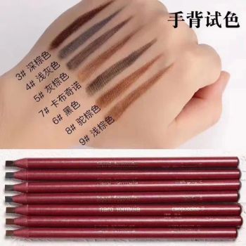 Ss301 Waterproof Thin Brow Enhancers Private Label Eyebrow Pencil Slim Have Stock - Guangzhou King Style Trading Co., Ltd. - China