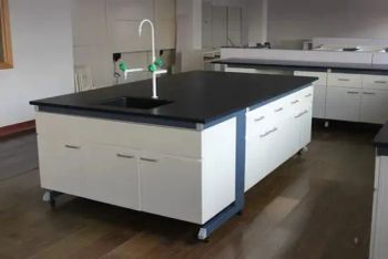 Modular College Student Lab Table C-Frame Lab Wall Bench Science Lab Tables with Water Tap Faucet Sink School Hospital Use - Guangzhou Max Laboratory Equipment Co., Ltd. - China