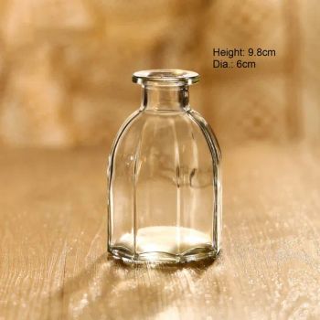 Vintage Mini Assorted Glass Centerpieces Bud Vases Small Clear Vases for Wedding Centerpiece - Ningbo Yuheng Medical Equipment Company Ltd - China