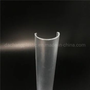 Semi Transparent Polycarbonate Lens Coating HC Usage Lighting Model NO. LS421 Type Convex Lens Trademark DACHANG Shape - Dongguan City Tangxia Dachang Plastic Hardware Processing Factory - China