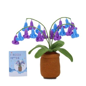 Handmade Woven Pot DIY Crochet Kit Popular Small Daisy Flower Crochet Kit for Beginners Sewing Weaving Toys - Ningbo Hardwork Art & Craft Co., Ltd. - China