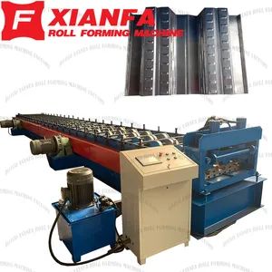 South Africa Steel Floor Deck Metal Decking Roll Forming Machine Galvanized Steel Floor Tiles Making Machinery - Botou Xianfa Roll Forming Machine Factory - China