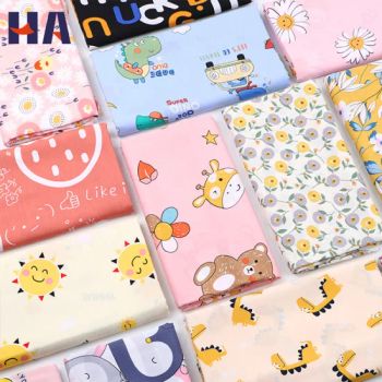 Wholesale Lightweight Cartoon Floral Pattern 100 Cotton T C Polyester Printed Poplin Fabric for Children s Clothing - Ningbo Yuena Import & Export Co., Ltd. - China