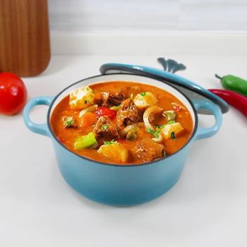 22cm 3.8qt Enamel Cast Iron Dutch Oven Casserole - Hebei Cookwin Kitchen Products Co., Ltd. - China