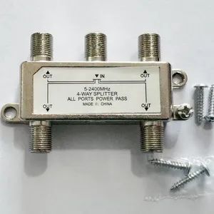 4way 5-2500MHz Satellite TV Splitter (SHJ-HS204SA) - Changzhou Shengshijia Electronic Co., Ltd. - China