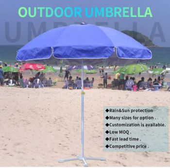 Adjustable Custom Fishing Sun Protection Windproof Shade Shelter Beach Camping Sun Umbrella - Guangzhou Kinglaiky Industrial Ltd. - China