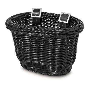 Plastic Rattan Front Handle Bar Kids Bike Basket - Bobai Haosen Crafts Co., Ltd. - China