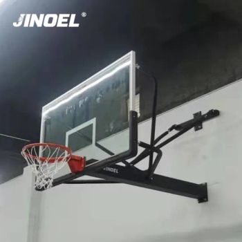 Customized Wallmounted Safety Tempered Glass Basketball Equipment - Shandong Jinuoer Sports Equipment Co., Ltd - China