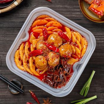 Hot sale laweike self-heating rice 280g spiced shredded pork self-heating fast food instant rice - Lanzhou Longshang Rural Agriculture Co., Ltd. - China