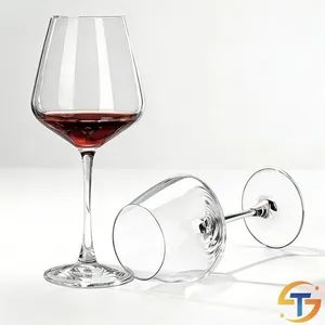 Clear Glass Goblet Wineglasses Champagne Whisky Glass Cup for Wedding Party - Suzhou Tongrang Gift Co., Ltd. - China