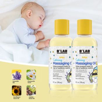 Baby Massage Oil for Gentle on Sensitive Skin and Calming Qty/CTN 48 Origin China Service OEM ODM Sample Available Ingredient - Guangzhou Beaver Cosmetic Co., Ltd. - China