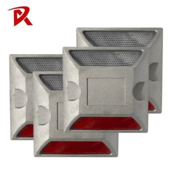 Aluminum Retro-Reflective Road Studs Reflectors Weight 320g Model NO. LDD5 Certification CE HS Code 76161000 Trademark Roadsafe - Beijing Roadsafe Technology Co., Ltd. - China
