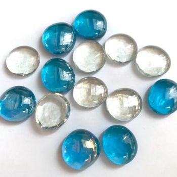 Flat Marbles Aquarium Glass Beads Various Color Glass Pebbles - Hebei Bao Du Import and Export Trade Co., Ltd. - China