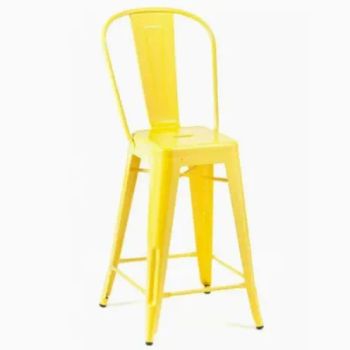 Cheap Iron Bar Stools Tolix Chair with Back Industrial Style Chairs - Tianjin Bchair Import and Export Trade Co., Ltd. - China