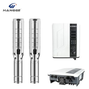 Submersible Pool Fountain Solar Pumps for Aquarium Media Water Head 0-200m Wire Copper Brand Hangge OEM Available Trademark - Taizhou Hangge Pump Co.,Ltd. - China