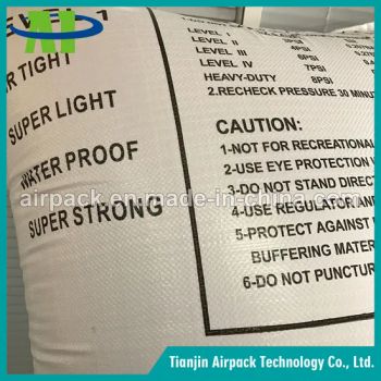 White PP Woven Dunnage Air Bags for Container Color Brown Max Void 45cm Width 50-120cm Height 100-240cm Trademark Airpack - Tianjin Leisureway Tech Co., Ltd. - China