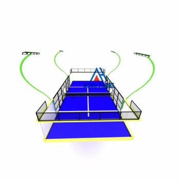 Super Panoramic Outdoor Padel Sport Court and Safe Tennis Court Equipment - Hebei Aohe Teaching Equipment Co., Ltd. - China