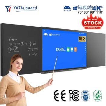 75/86/98 Inch Nano Blackboard Teaching Blackboard Interactive Blackboard - Hangzhou Yatal technology Co., Ltd. - China